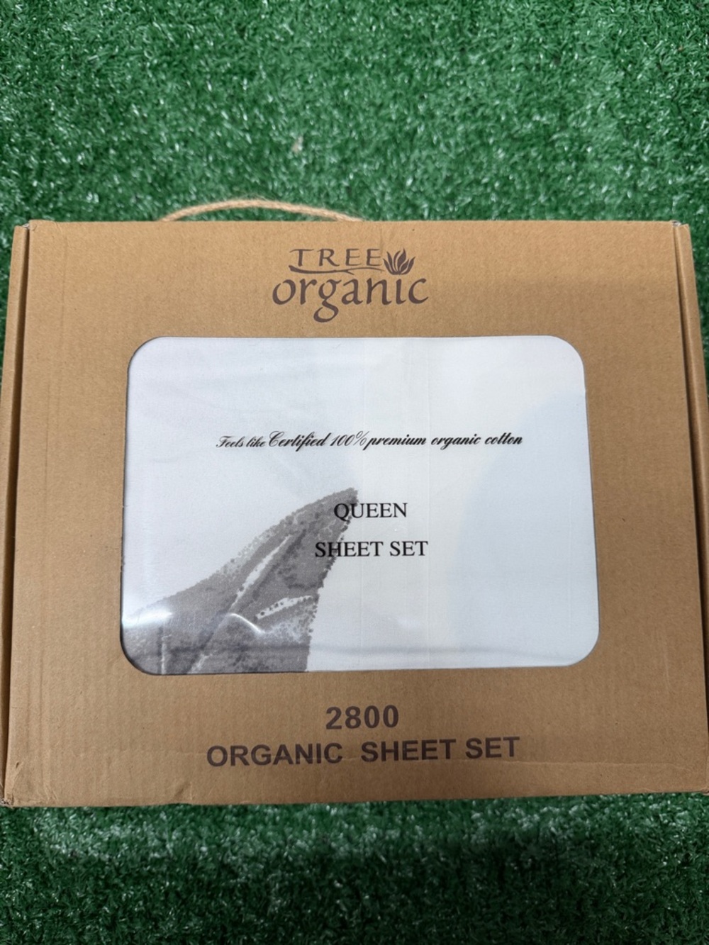 Queen Sheet Set - White Organic Cotton
